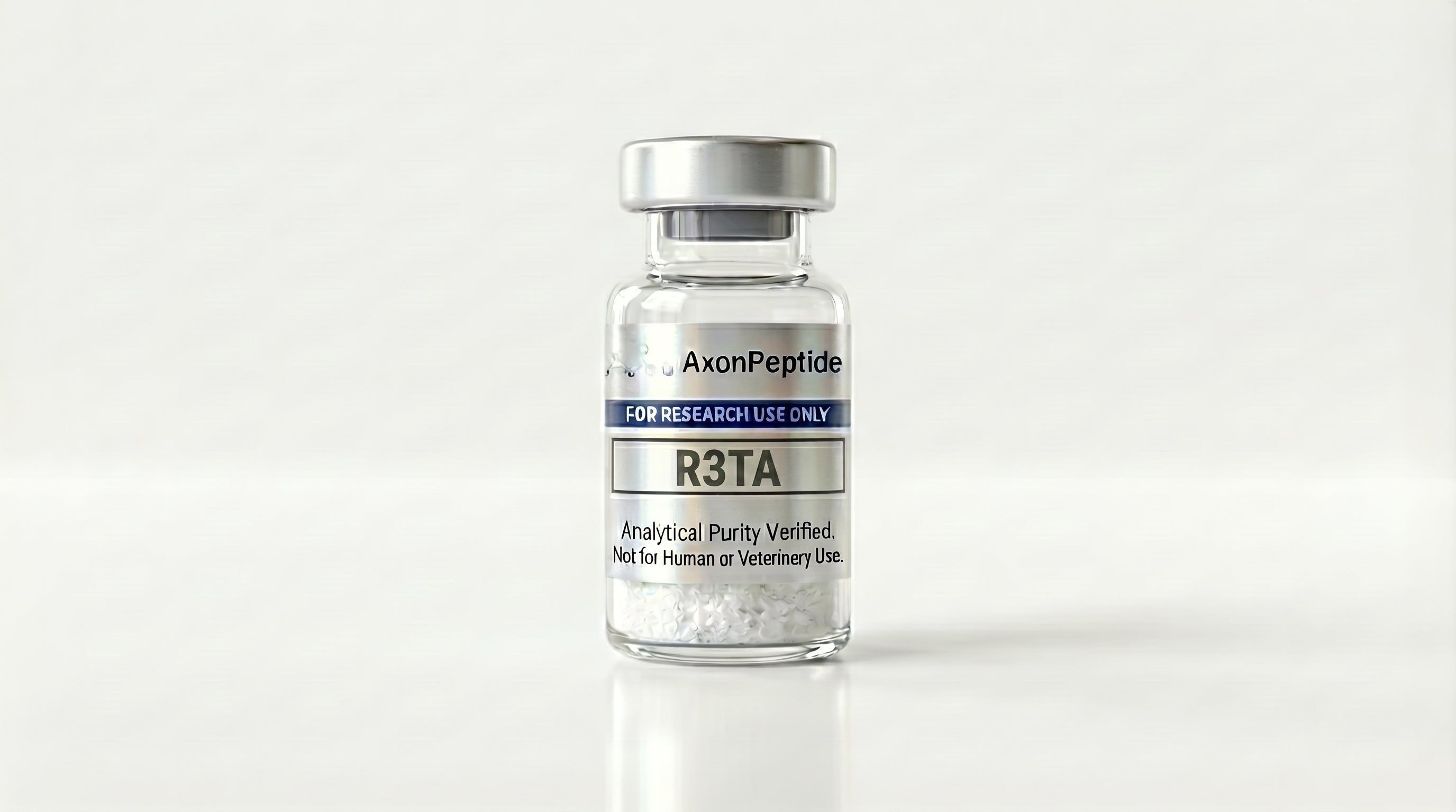 AXP gIp Series R3TA retatrutide analog lyophilized vial, triple GLP-1 GIP glucagon agonist research, RUO
