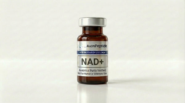 AXP-NAD+ lyophilized powder vial, nicotinamide adenine dinucleotide mitochondrial research, RUO