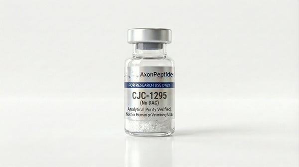 AXP-CJC-1295 No DAC lyophilized peptide vial, modified GHRH analog, research use only
