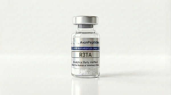 AXP gIp Series R3TA retatrutide analog lyophilized vial, triple GLP-1 GIP glucagon agonist research, RUO