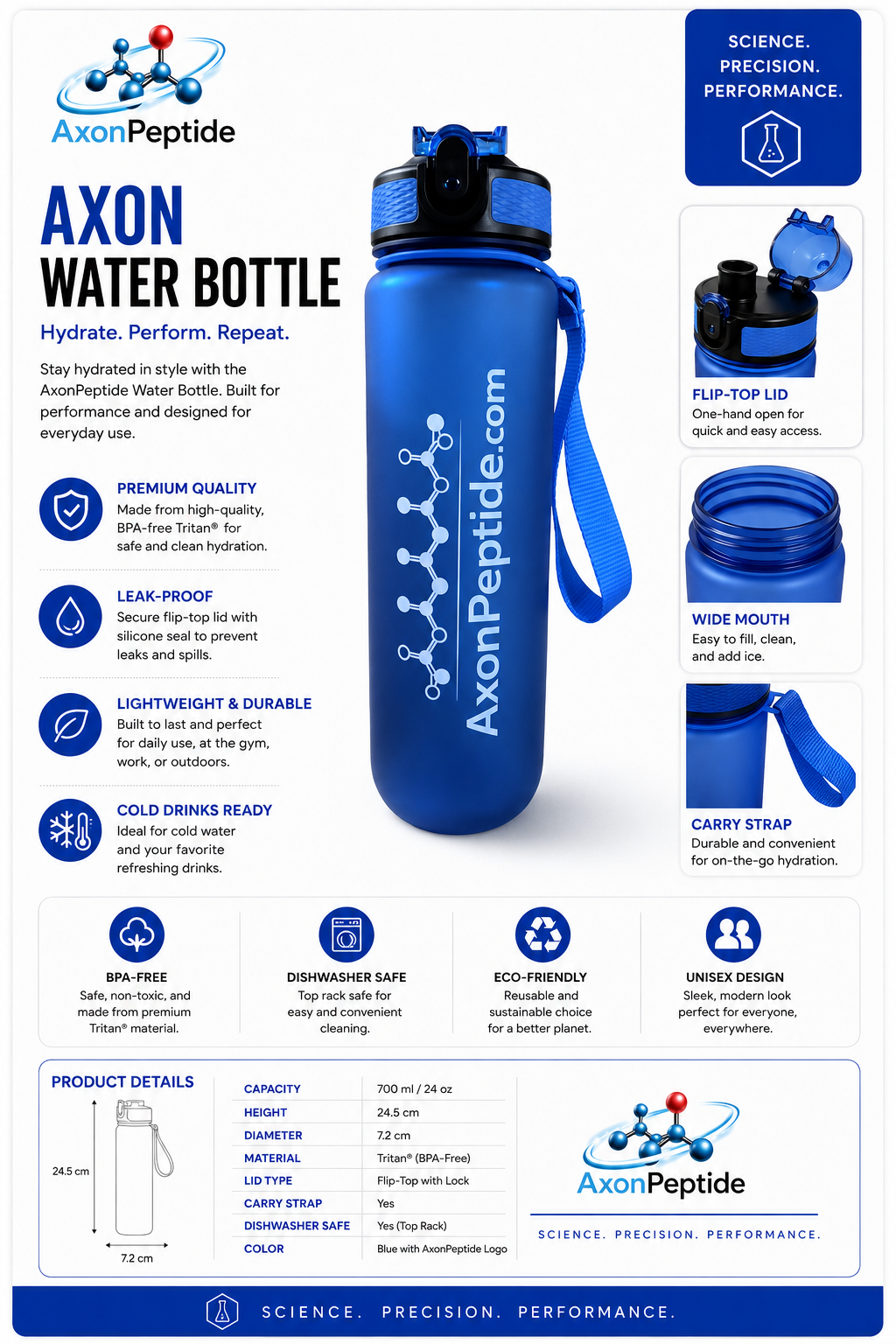 Ω AXON Water Bottle